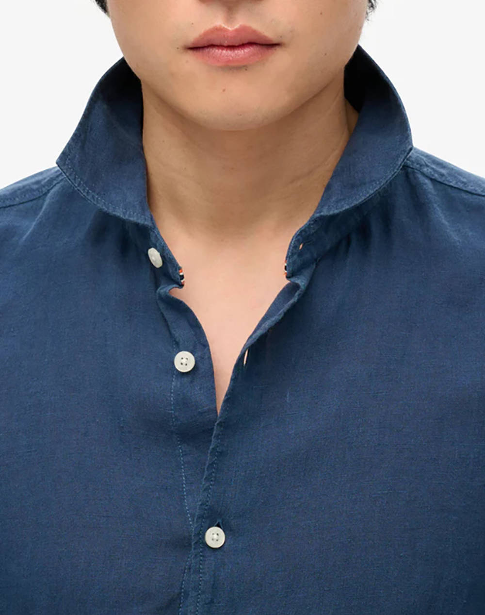 SUPERDRY D2 STUD VACATION L/S LINEN SHIRT МЪЖКА РИЗА