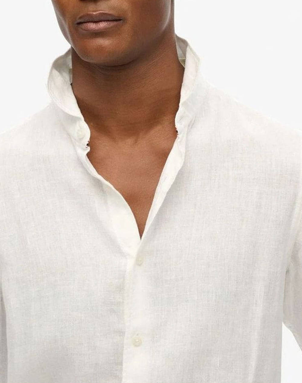 SUPERDRY D2 STUD VACATION L/S LINEN SHIRT МЪЖКА РИЗА