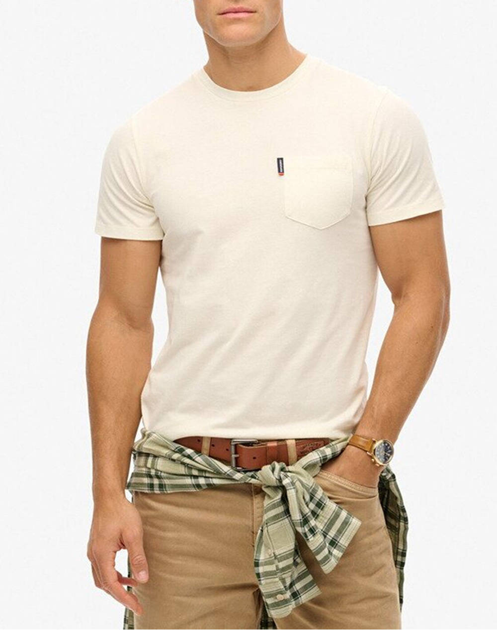 SUPERDRY D2 OVIN CLASSIC ESSENTIAL POCKET TEE МЪЖКА ТЕНИСКА