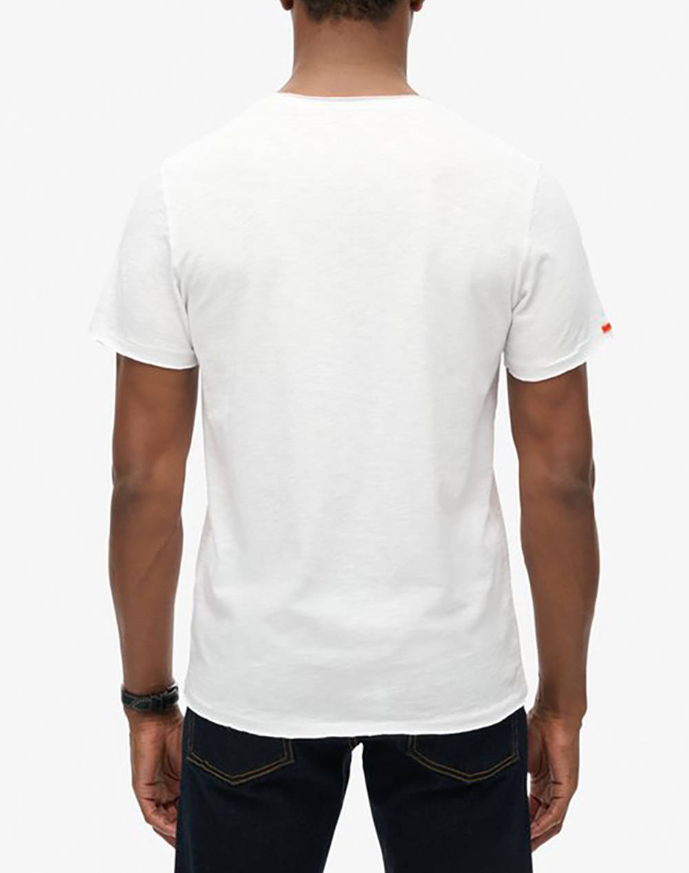 SUPERDRY D3 STUD RAW EDGE SLUB T SHIRT МЪЖКА ТЕНИСКА