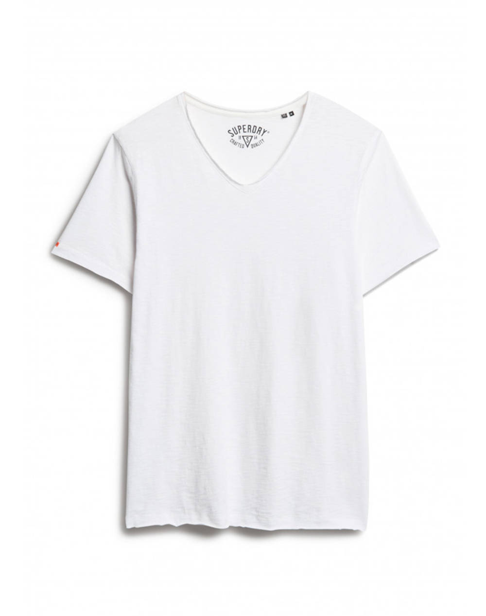 SUPERDRY D3 STUD RAW EDGE SLUB V T SHIRT МЪЖКА ТЕНИСКА