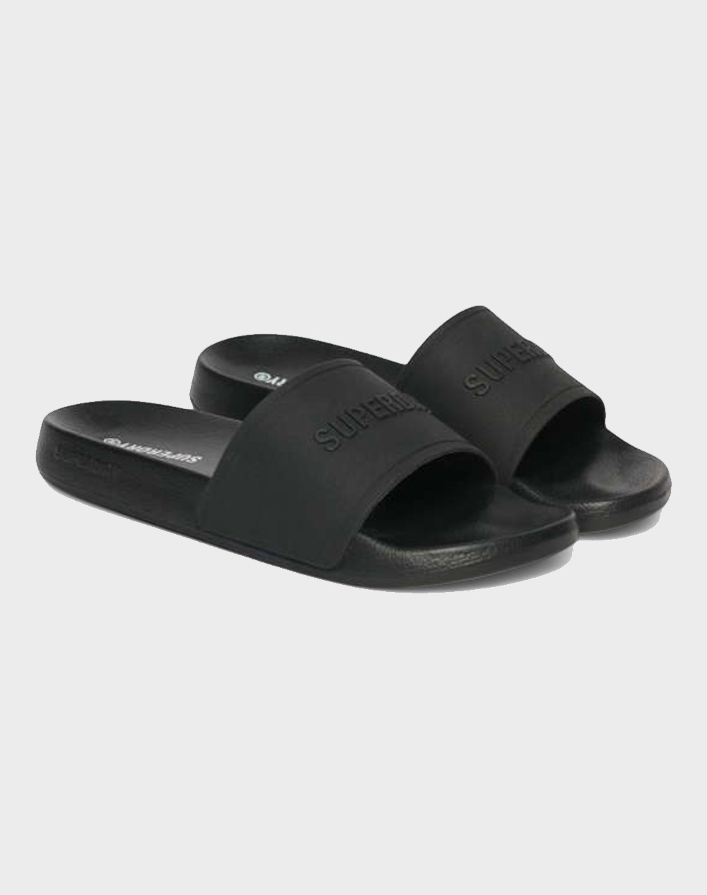 SUPERDRY D2 SDNA LOGO POOL SLIDE MENS SHOE