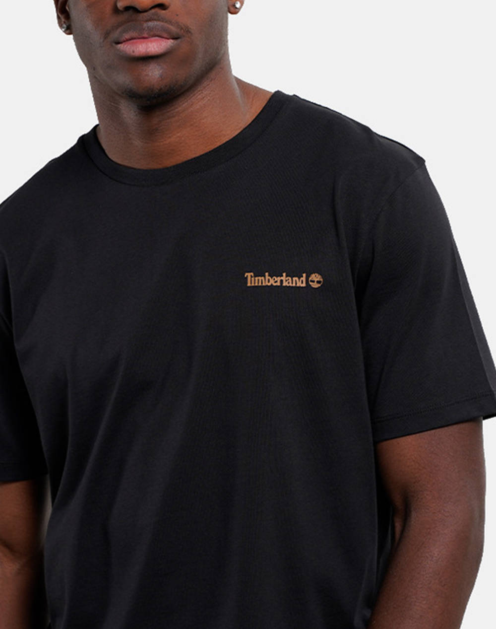 TIMBERLAND Small Linear Logo Print Tee