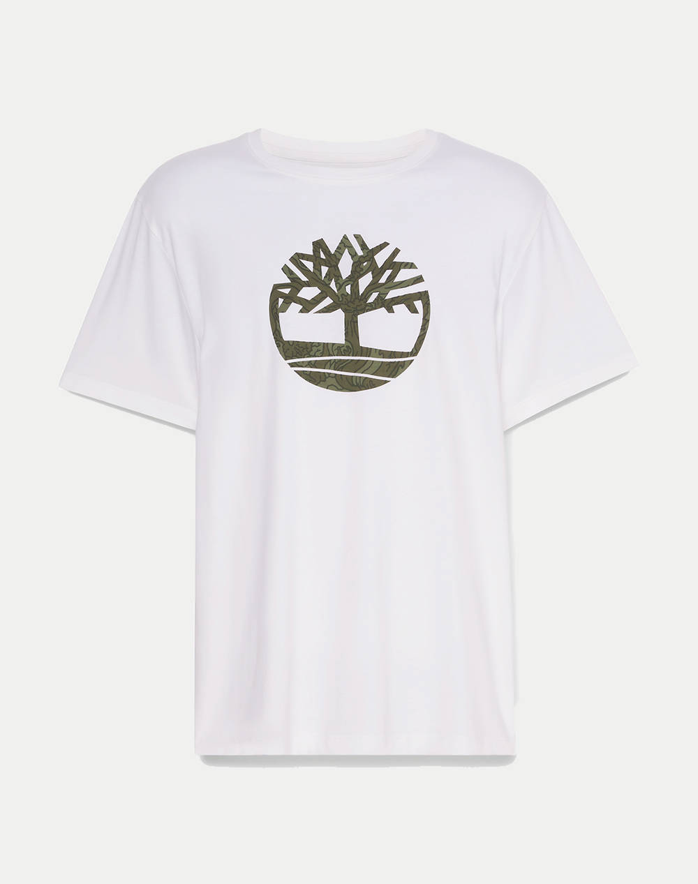 TIMBERLAND Camo Tree Logo Short Sleeve Tee