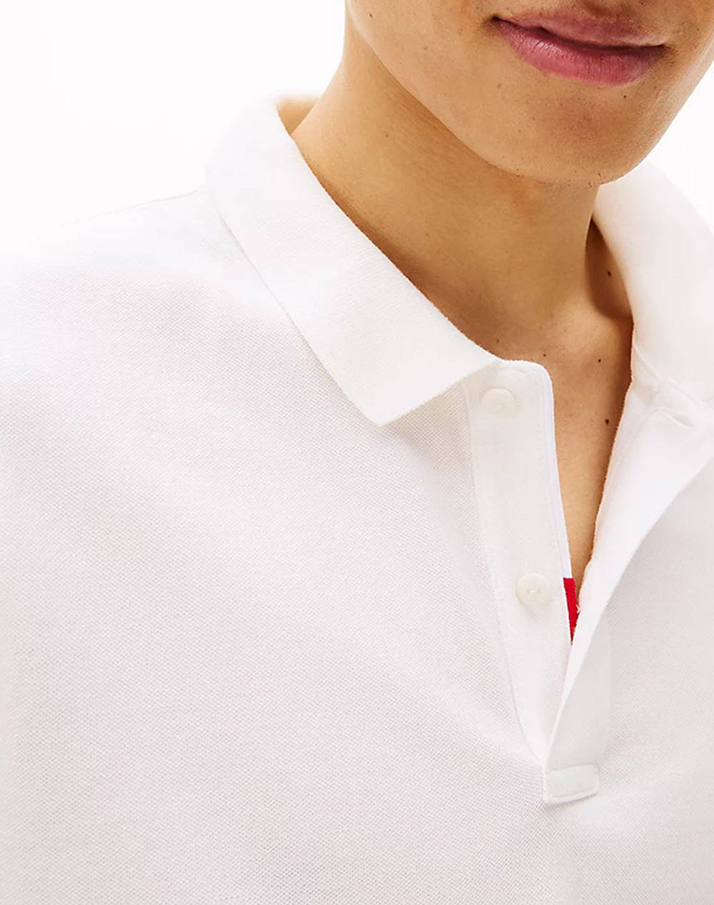 TOMMY JEANS TJM SLIM PLACKET POLO EXT