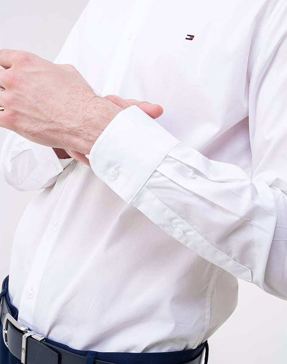 TOMMY HILFIGER CL FLEX POPLIN SF SHIRT