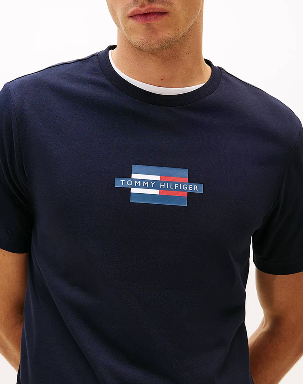 TOMMY HILFIGER FLAG BOX TEE