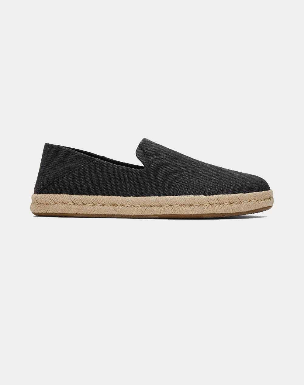 TOMS BLK RCLD CTN CVS MN SANTGO ESP