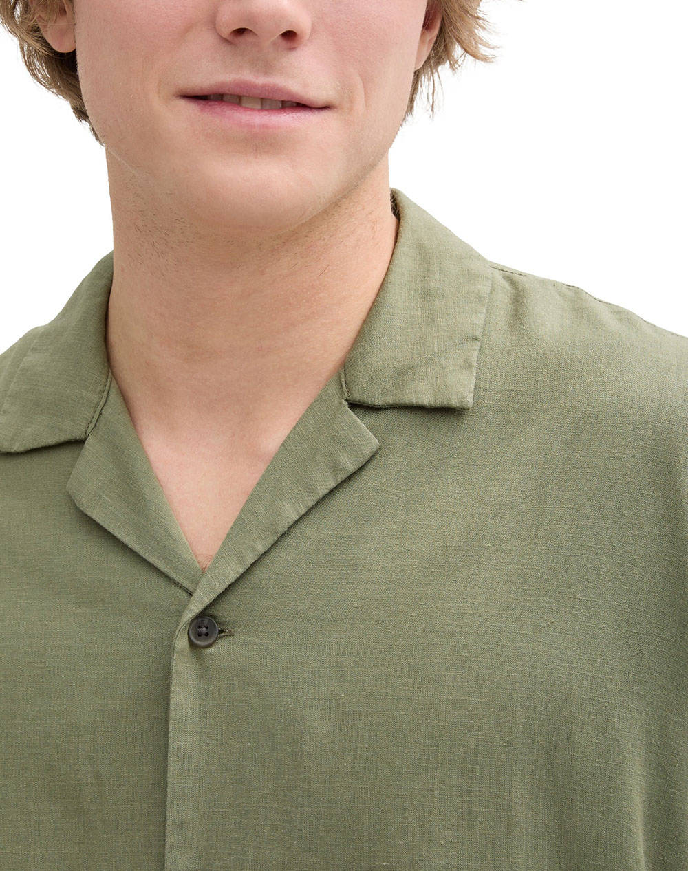 TOM TAILOR RELAXED VISCOSE LINEN SHIRT РИЗА ЗА МЪЖЕ