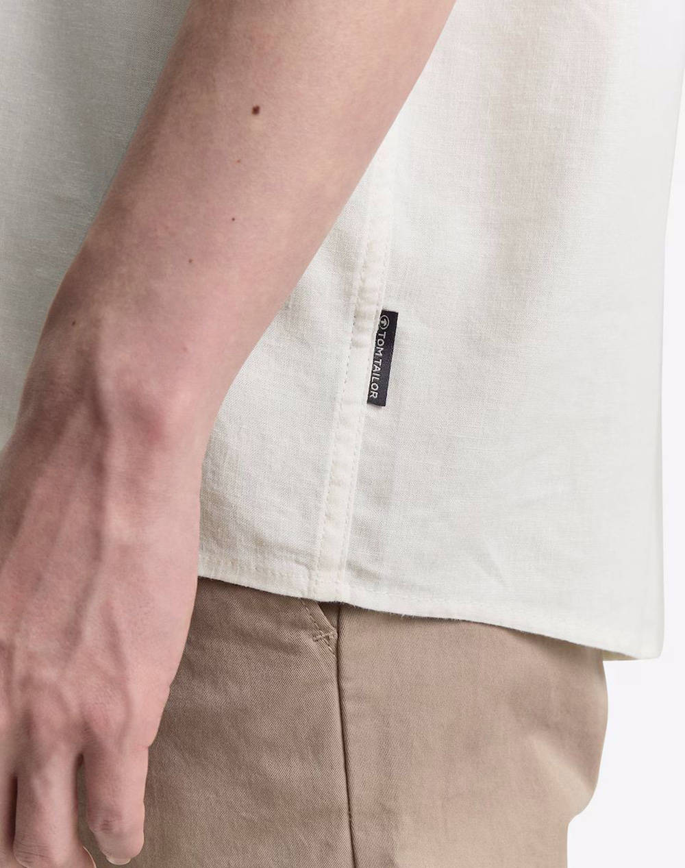 TOM TAILOR COMFORT VISCOSE LINEN SH РИЗА ЗА МЪЖЕ