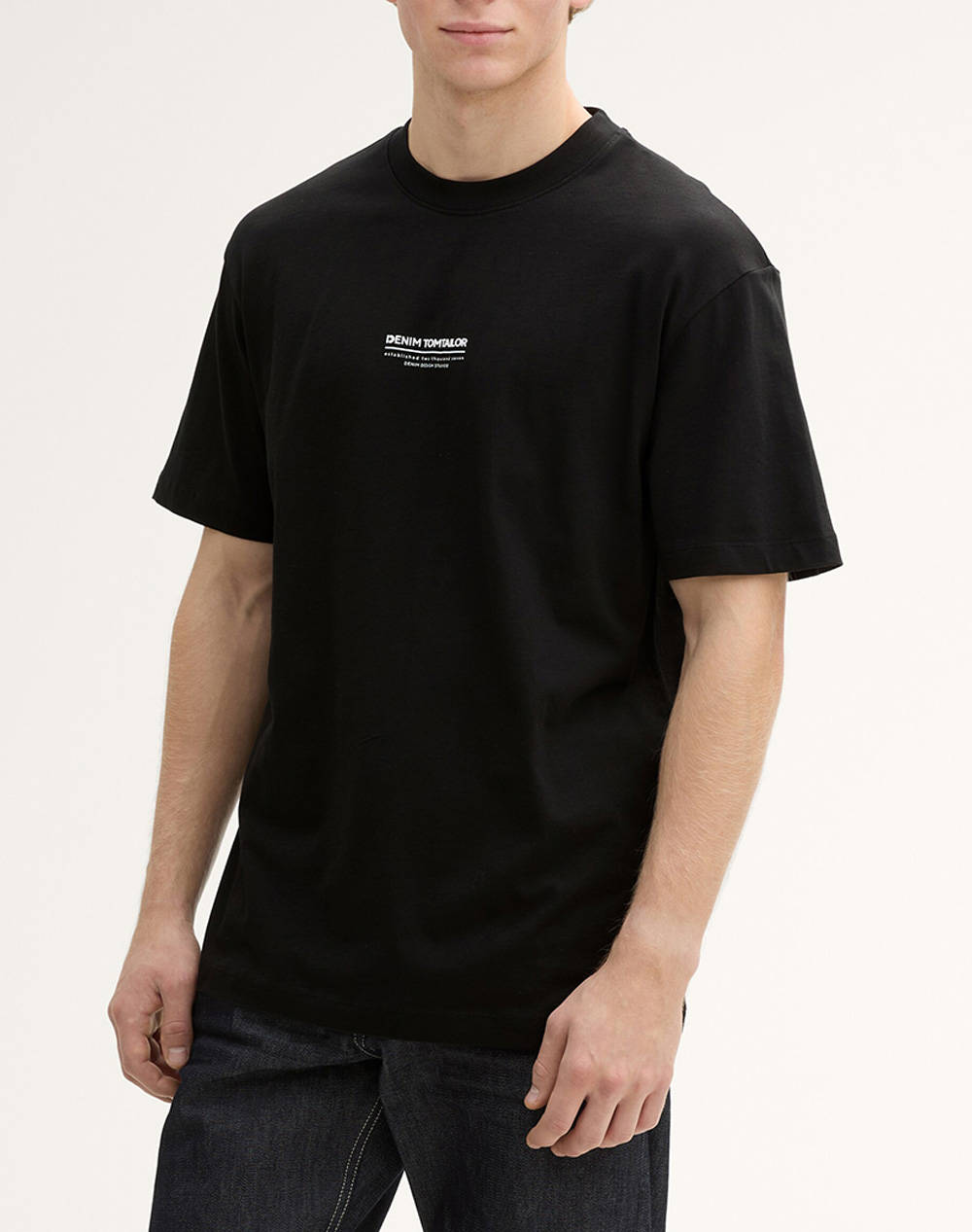 TOM TAILOR RELAXED PRINTED T-SHIRT МЪЖКА ТЕНИСКА