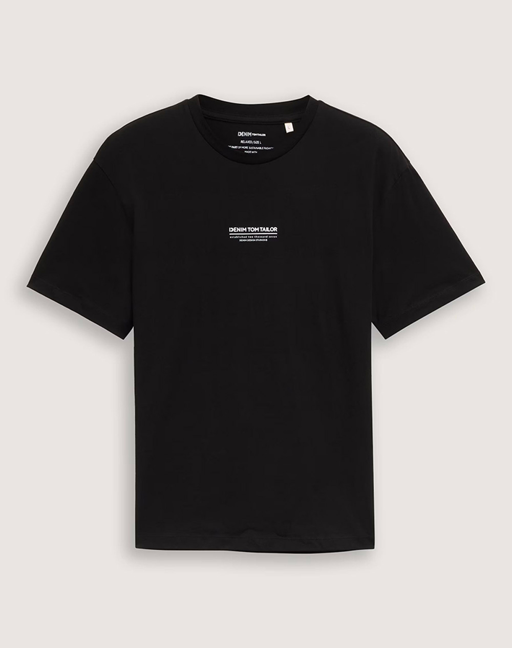 TOM TAILOR RELAXED PRINTED T-SHIRT МЪЖКА ТЕНИСКА