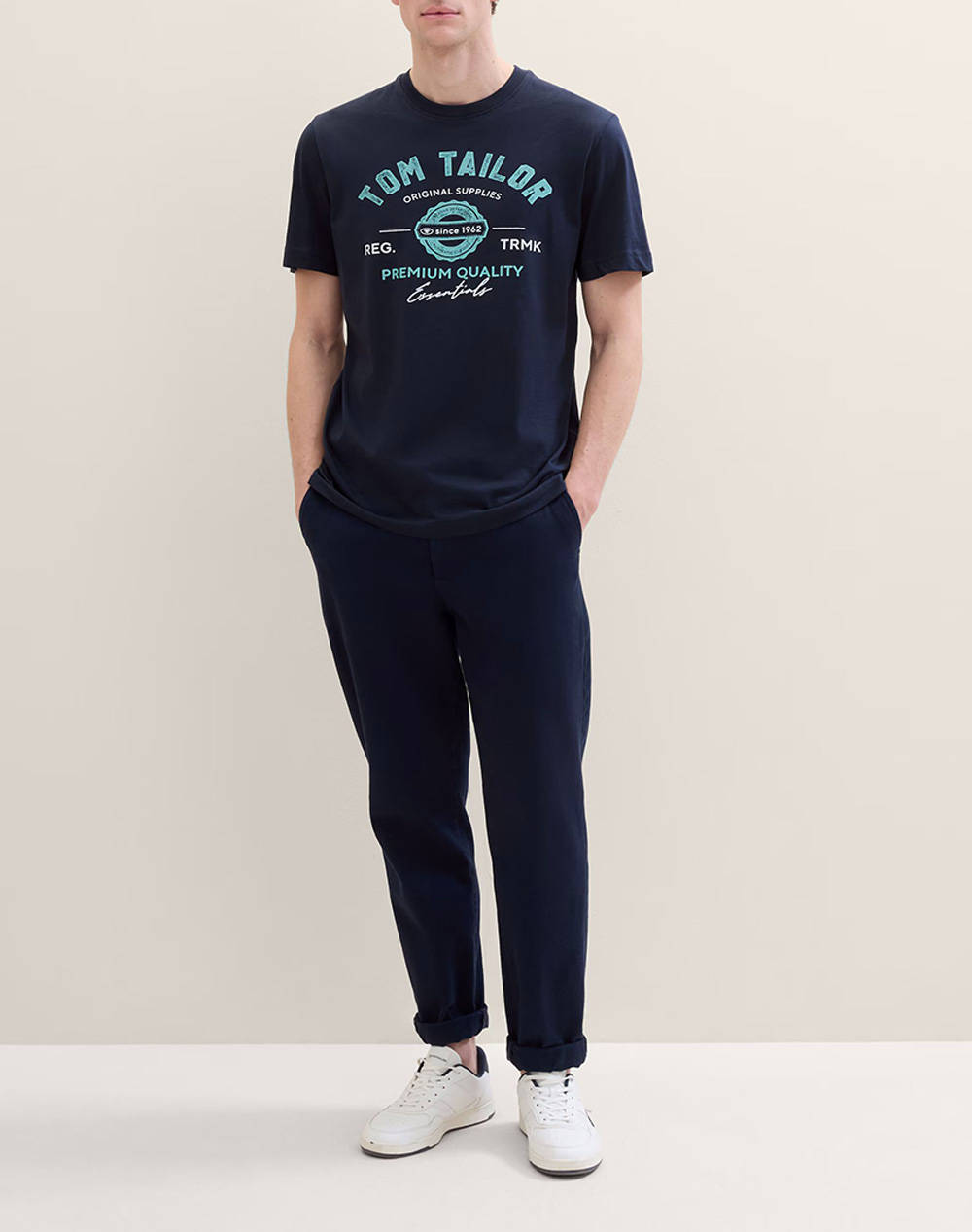 TOM TAILOR LOGO МЪЖКА ТЕНИСКА