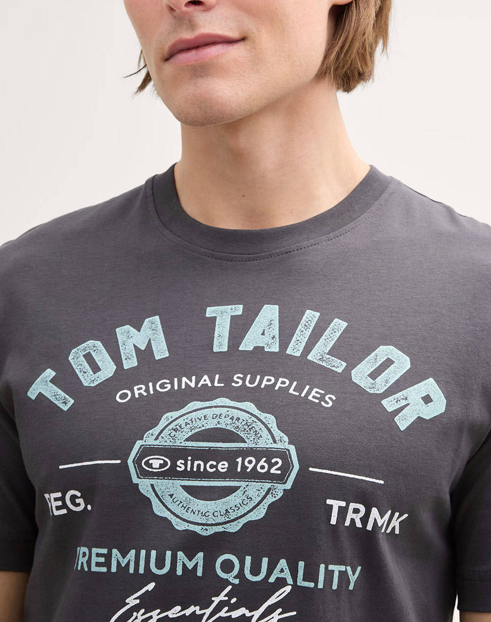 TOM TAILOR LOGO МЪЖКА ТЕНИСКА