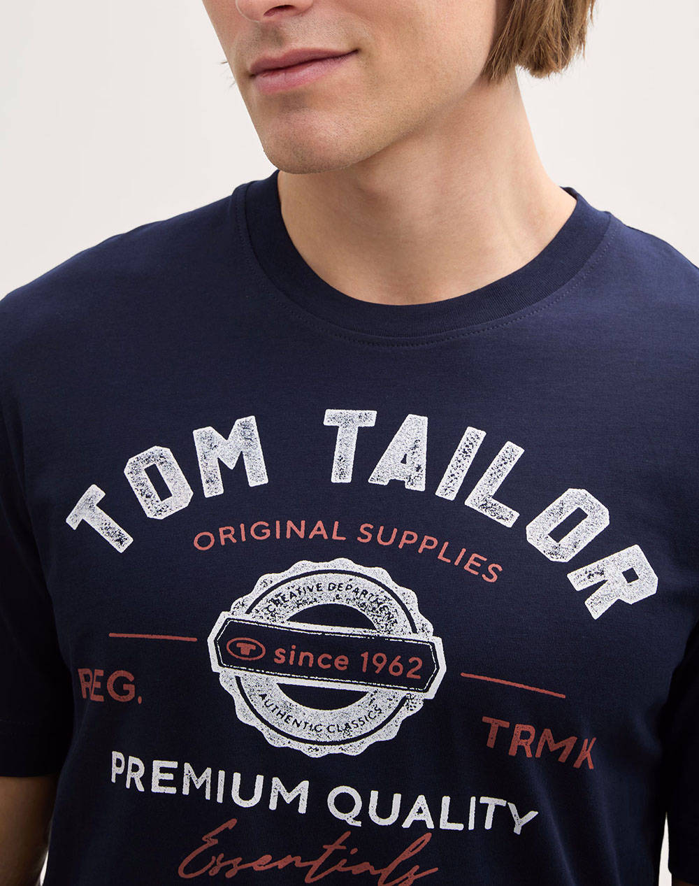 TOM TAILOR LOGO МЪЖКА ТЕНИСКА