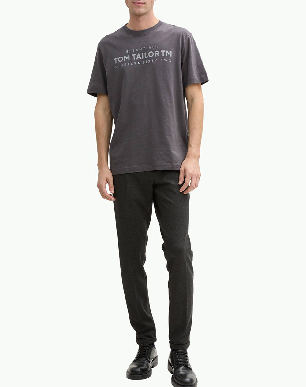 TOM TAILOR T-SHIRT WITH PRINT МЪЖКА ТЕНИСКА