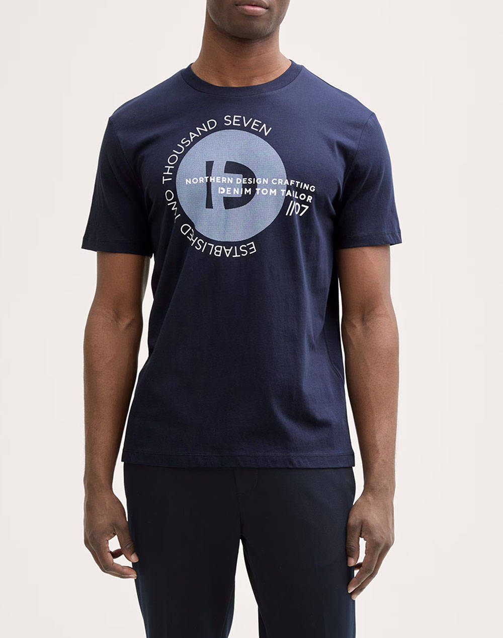 TOM TAILOR PRINTED T-SHIRT МЪЖКА ТЕНИСКА