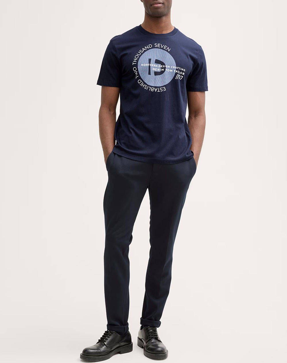 TOM TAILOR PRINTED T-SHIRT МЪЖКА ТЕНИСКА