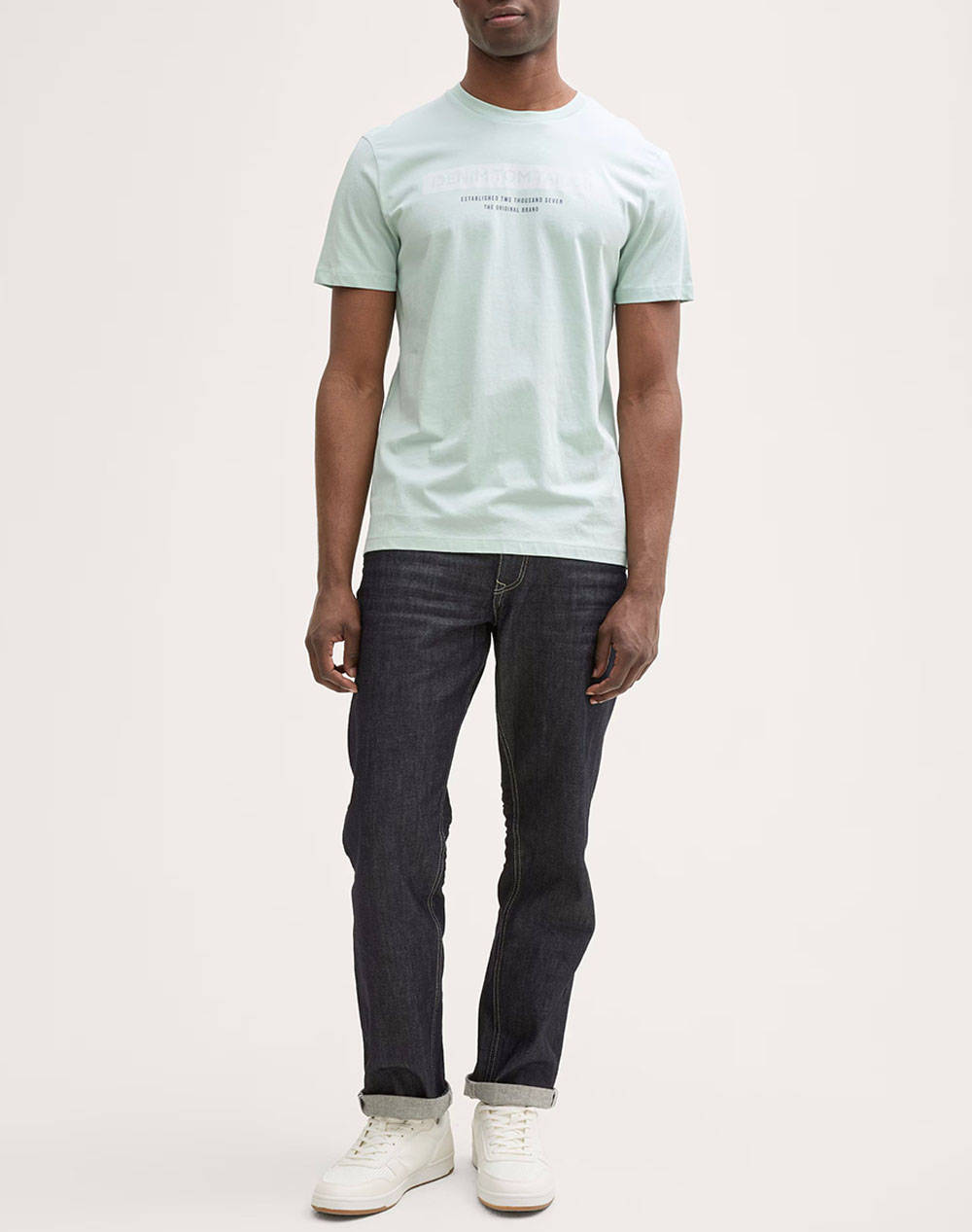 TOM TAILOR PRINTED T-SHIRT МЪЖКА ТЕНИСКА