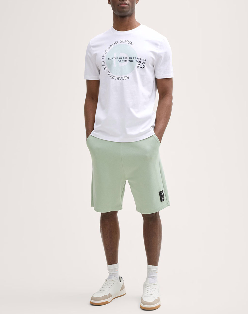 TOM TAILOR PRINTED T-SHIRT МЪЖКА ТЕНИСКА