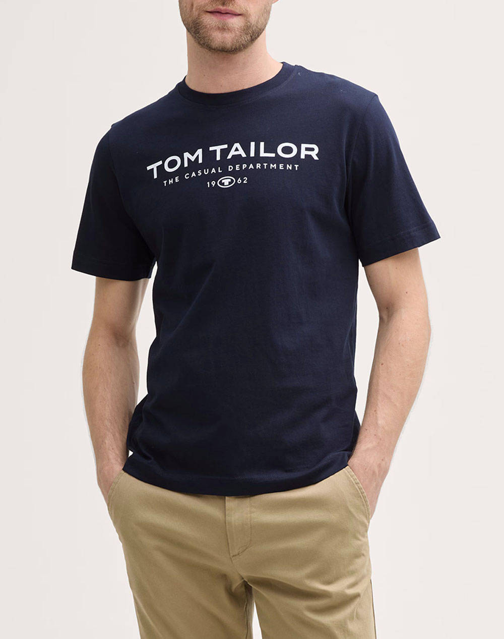 TOM TAILOR T-SHIRT WITH PRIN МЪЖКА ТЕНИСКА