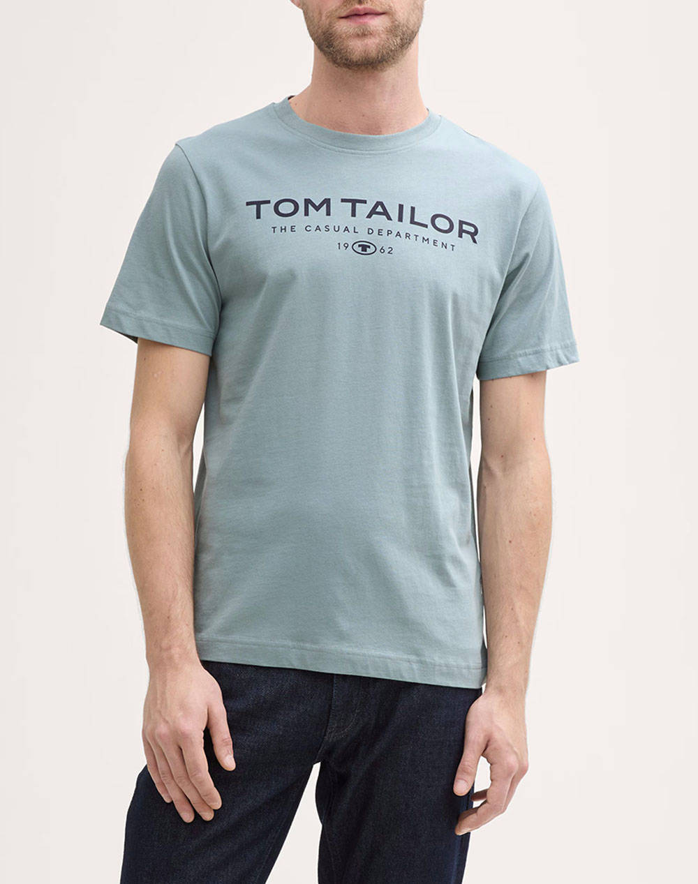 TOM TAILOR T-SHIRT WITH PRIN МЪЖКА ТЕНИСКА