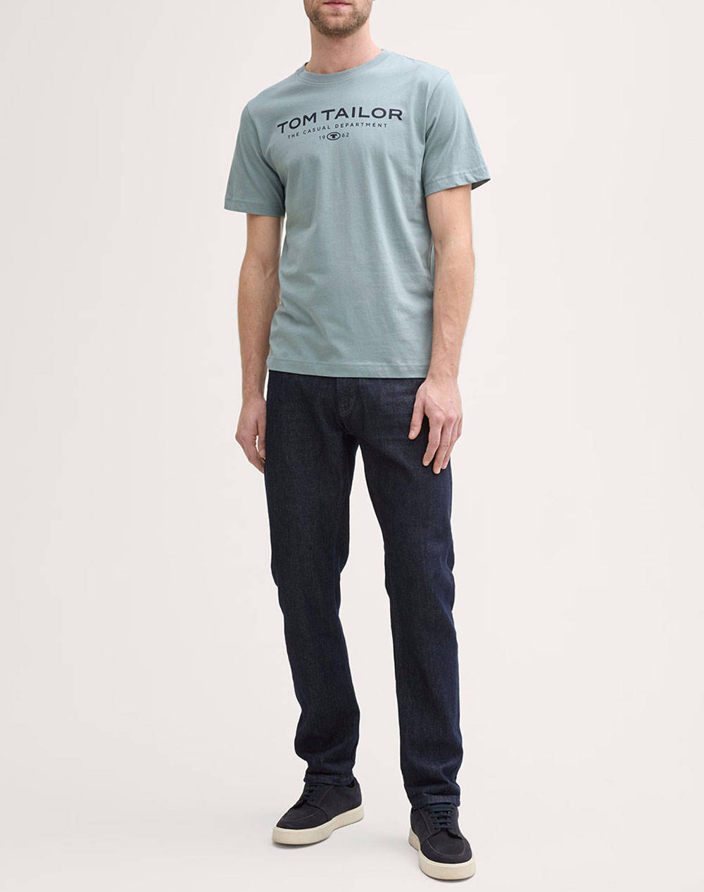 TOM TAILOR T-SHIRT WITH PRIN МЪЖКА ТЕНИСКА