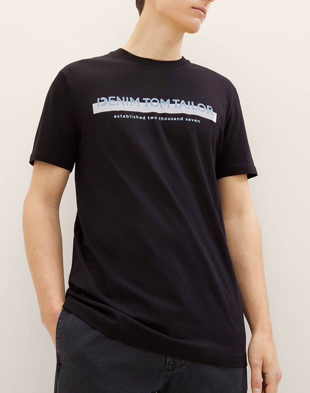TOM TAILOR PRINTED T-SHIRT МЪЖКА ТЕНИСКА