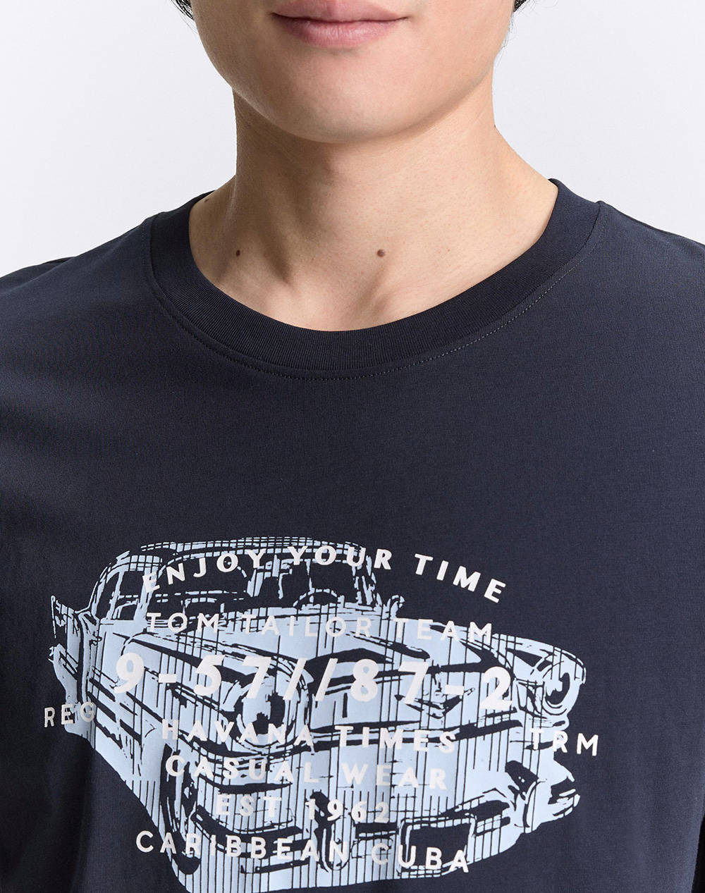TOM TAILOR PRINTED T-SHIRT МЪЖКА ТЕНИСКА
