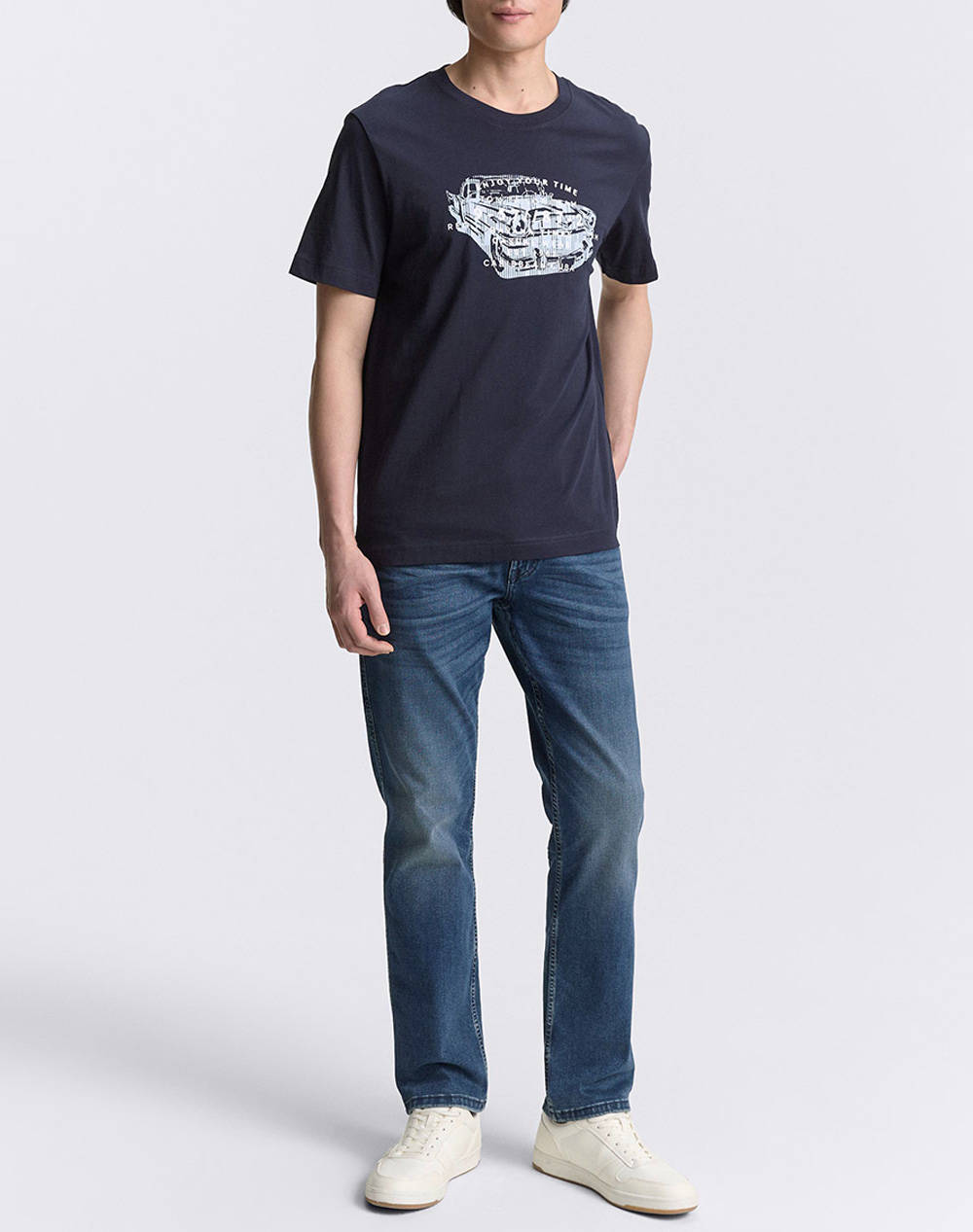 TOM TAILOR PRINTED T-SHIRT МЪЖКА ТЕНИСКА