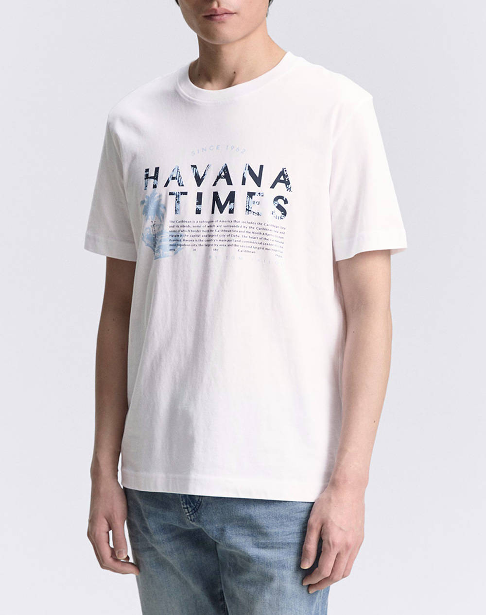 TOM TAILOR PRINTED T-SHIRT МЪЖКА ТЕНИСКА