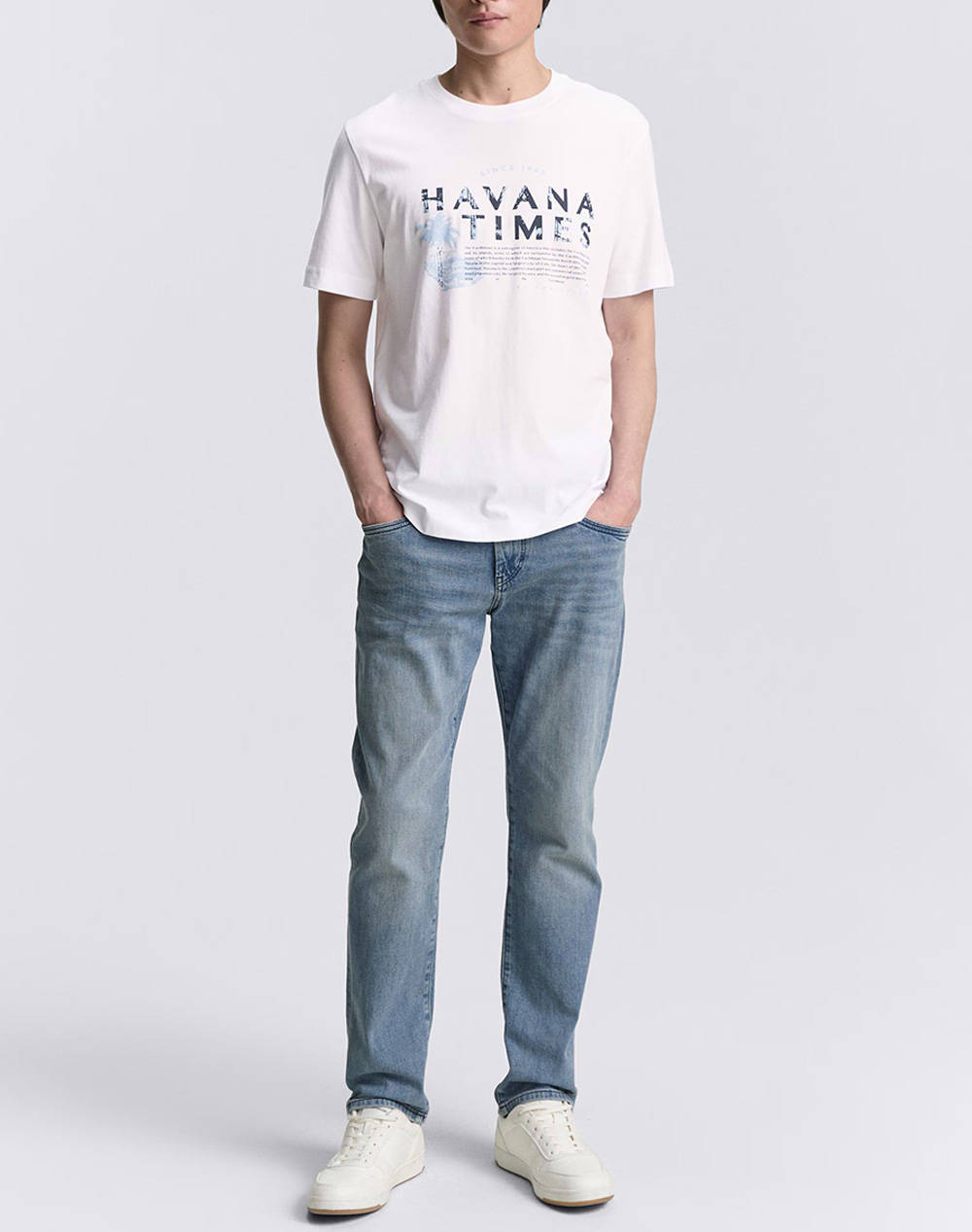 TOM TAILOR PRINTED T-SHIRT МЪЖКА ТЕНИСКА
