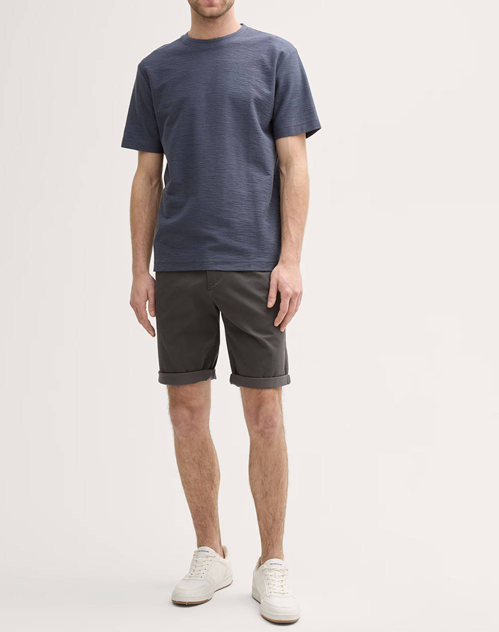 TOM TAILOR STRUCTURED T-SHIRT МЪЖКА ТЕНИСКА