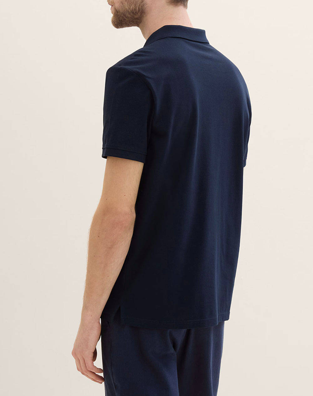 TOM TAILOR BASIC POLO WITH CON МЪЖКА ТЕНИСКА