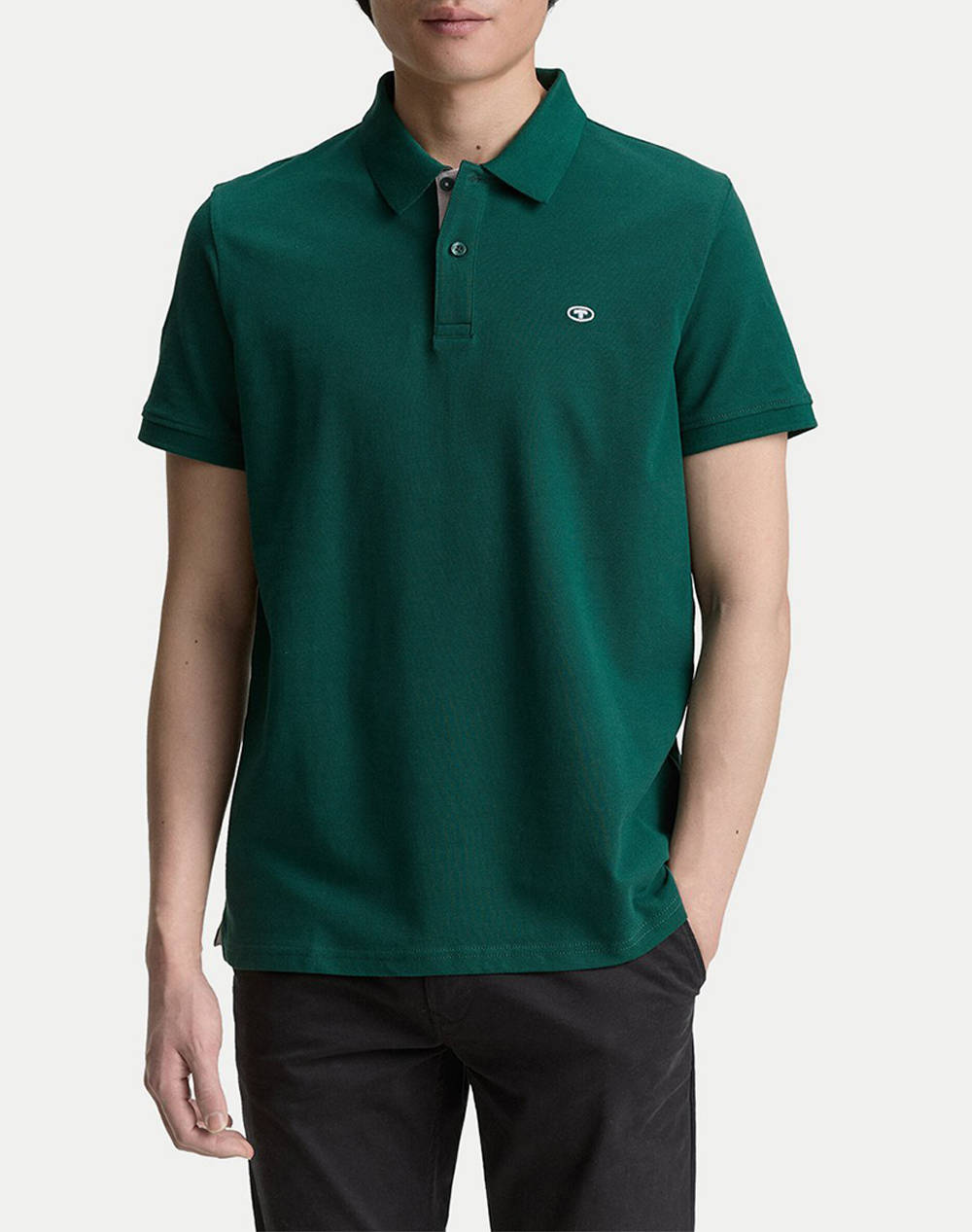 TOM TAILOR BASIC POLO WITH CON МЪЖКА ТЕНИСКА