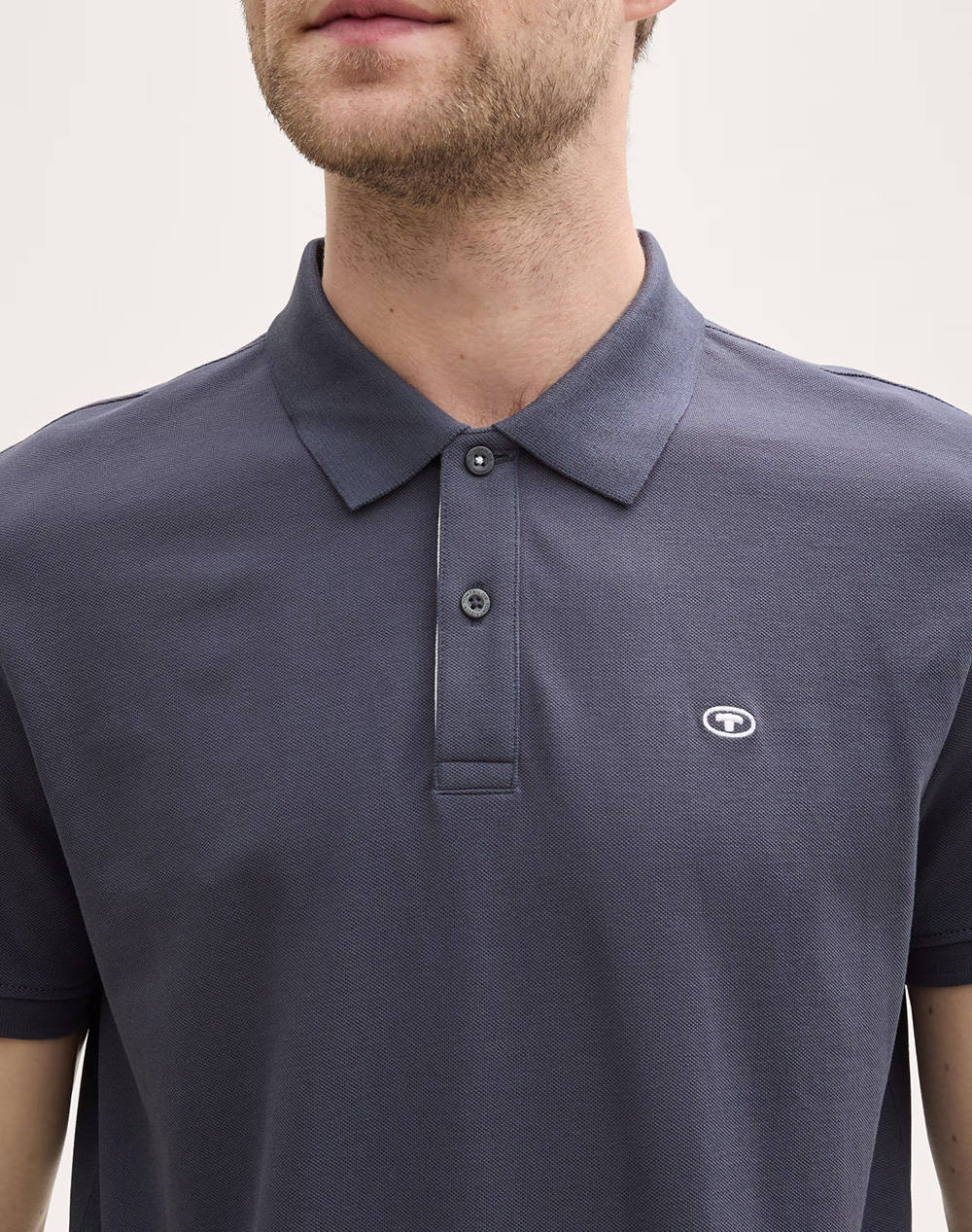 TOM TAILOR BASIC POLO WITH CON МЪЖКА ТЕНИСКА