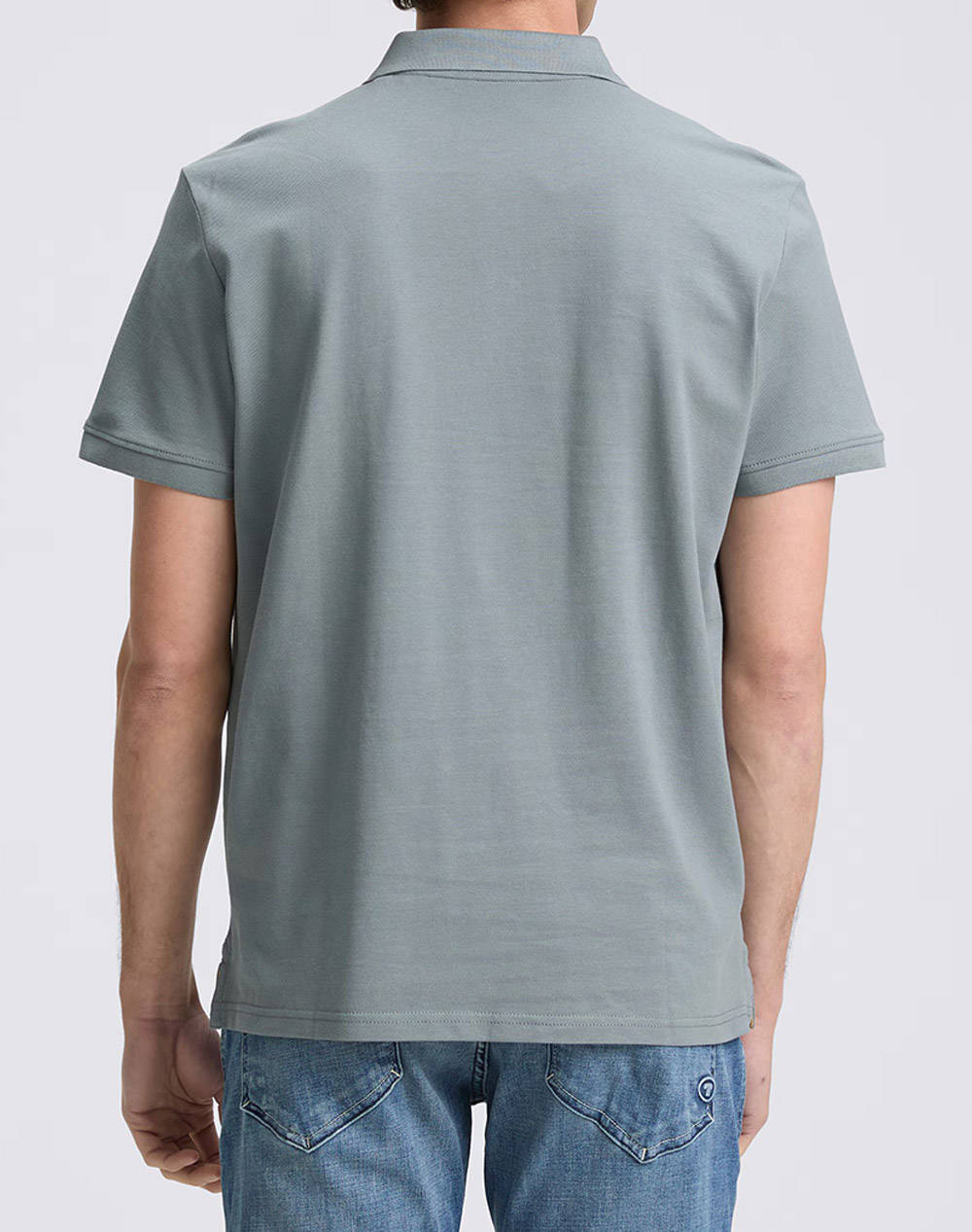 TOM TAILOR BASIC POLO WITH CON МЪЖКА ТЕНИСКА