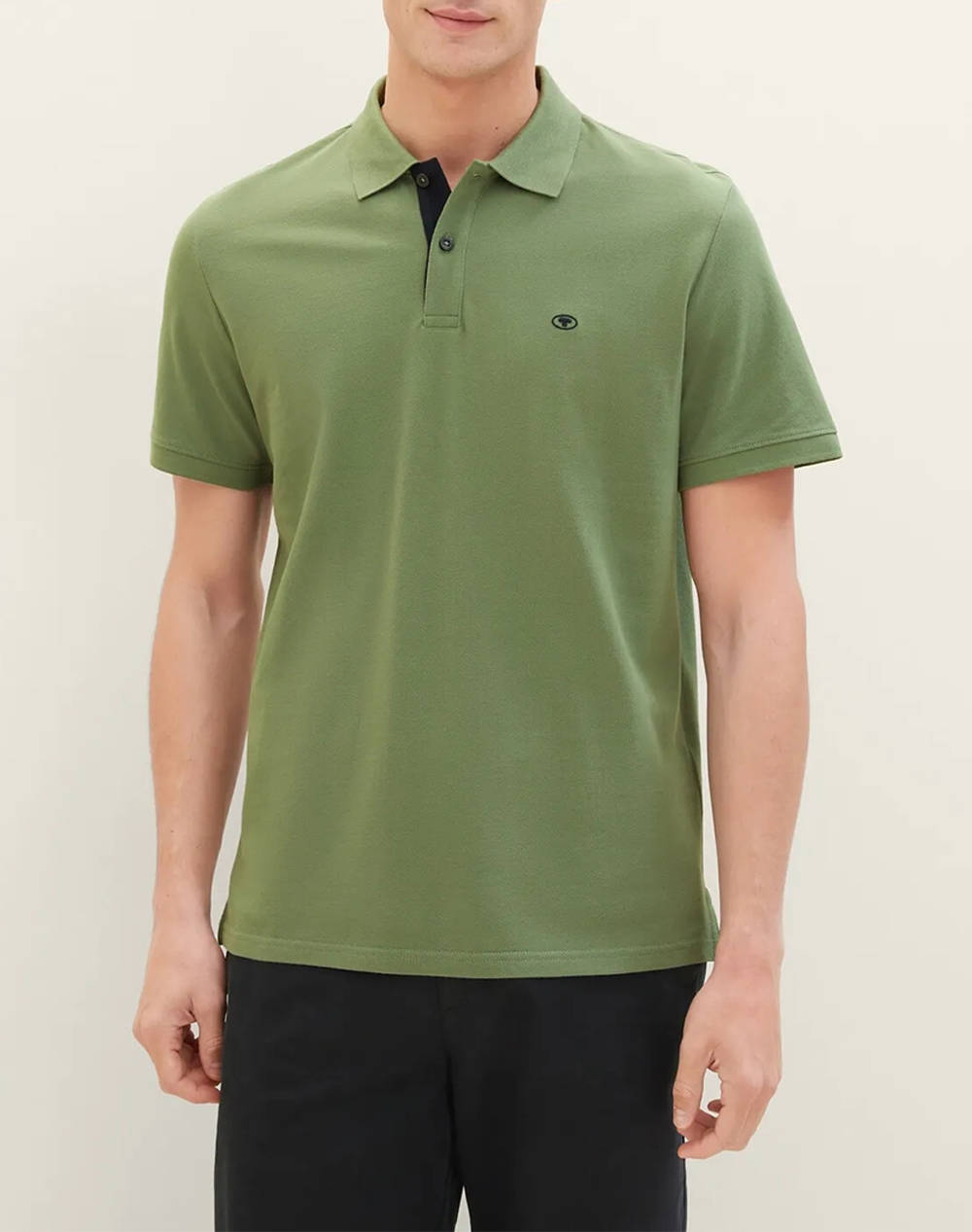 TOM TAILOR BASIC POLO WITH CON МЪЖКА ТЕНИСКА