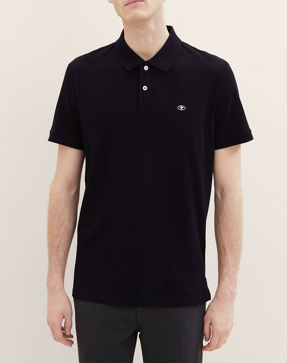 TOM TAILOR BASIC POLO WITH CONTRAST МЪЖКА ТЕНИСКА