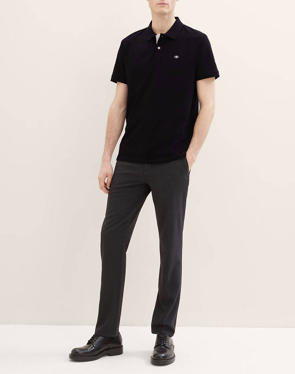 TOM TAILOR BASIC POLO WITH CONTRAST МЪЖКА ТЕНИСКА