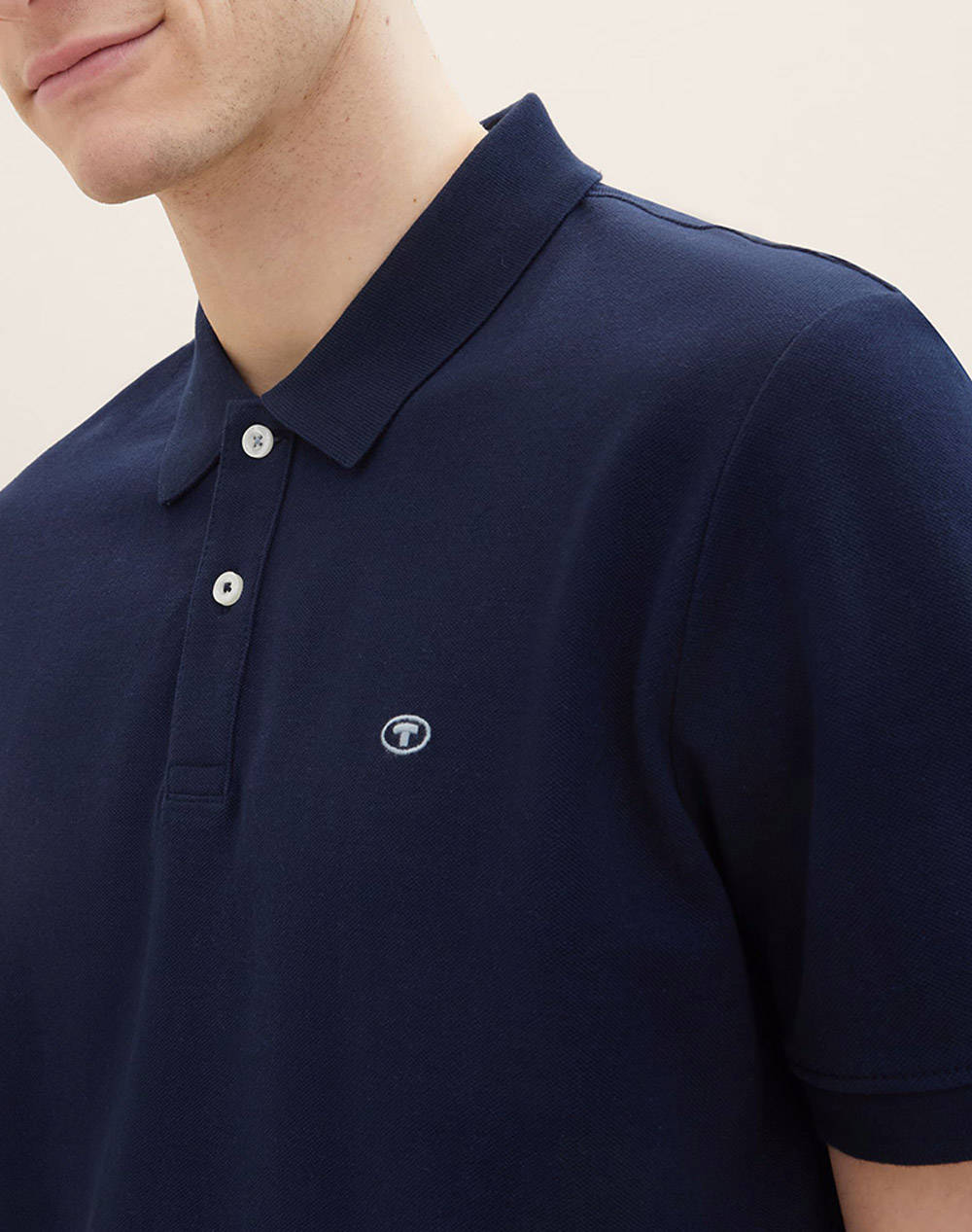 TOM TAILOR BASIC POLO WITH CONTRAST МЪЖКА ТЕНИСКА
