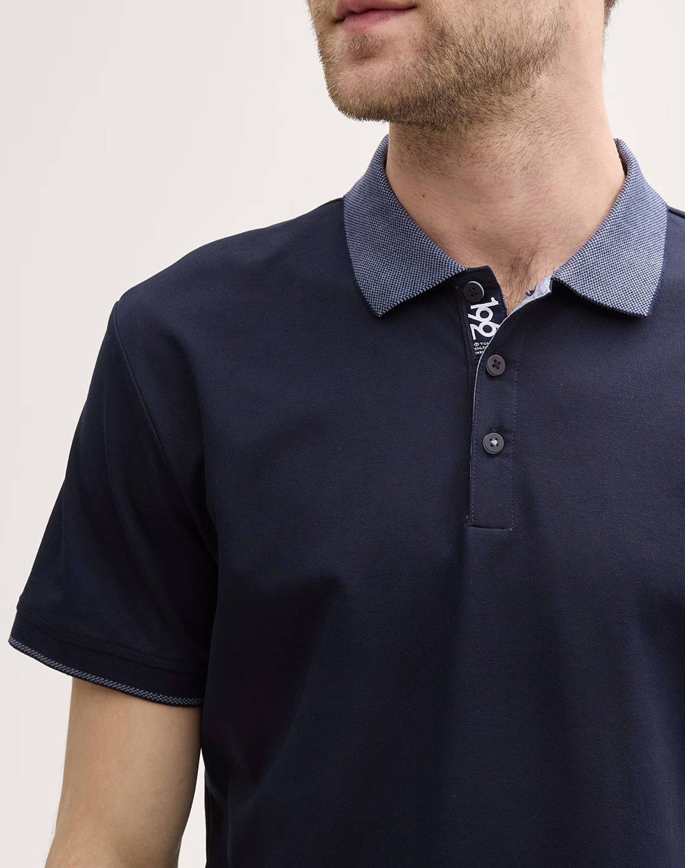 TOM TAILOR BASIC JERSEY POLO МЪЖКА ТЕНИСКА