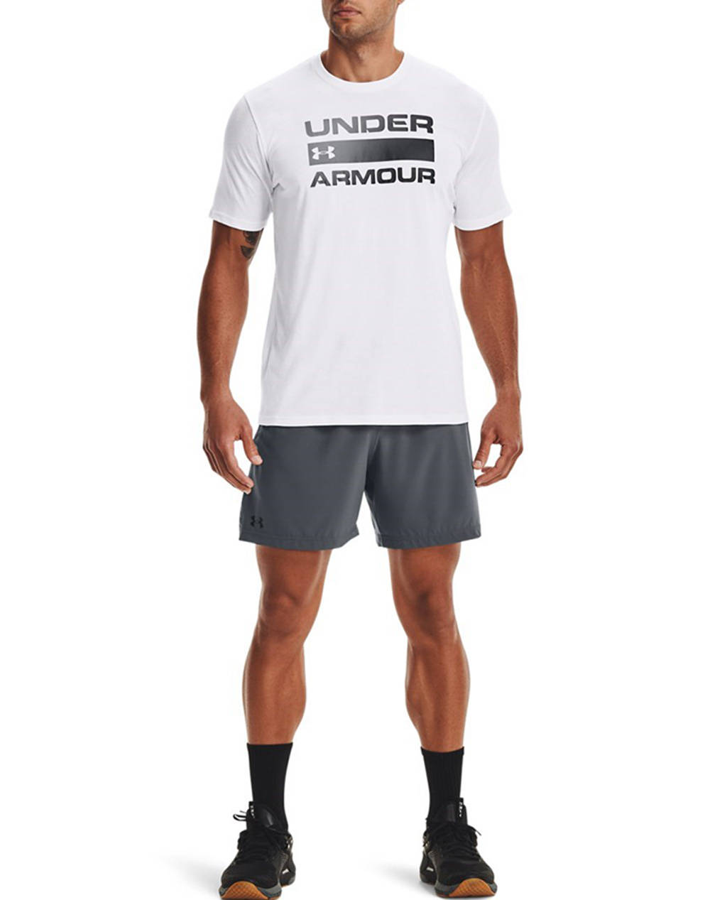 UNDER ARMOUR UA TEAM ISSUE WORDMARK SS