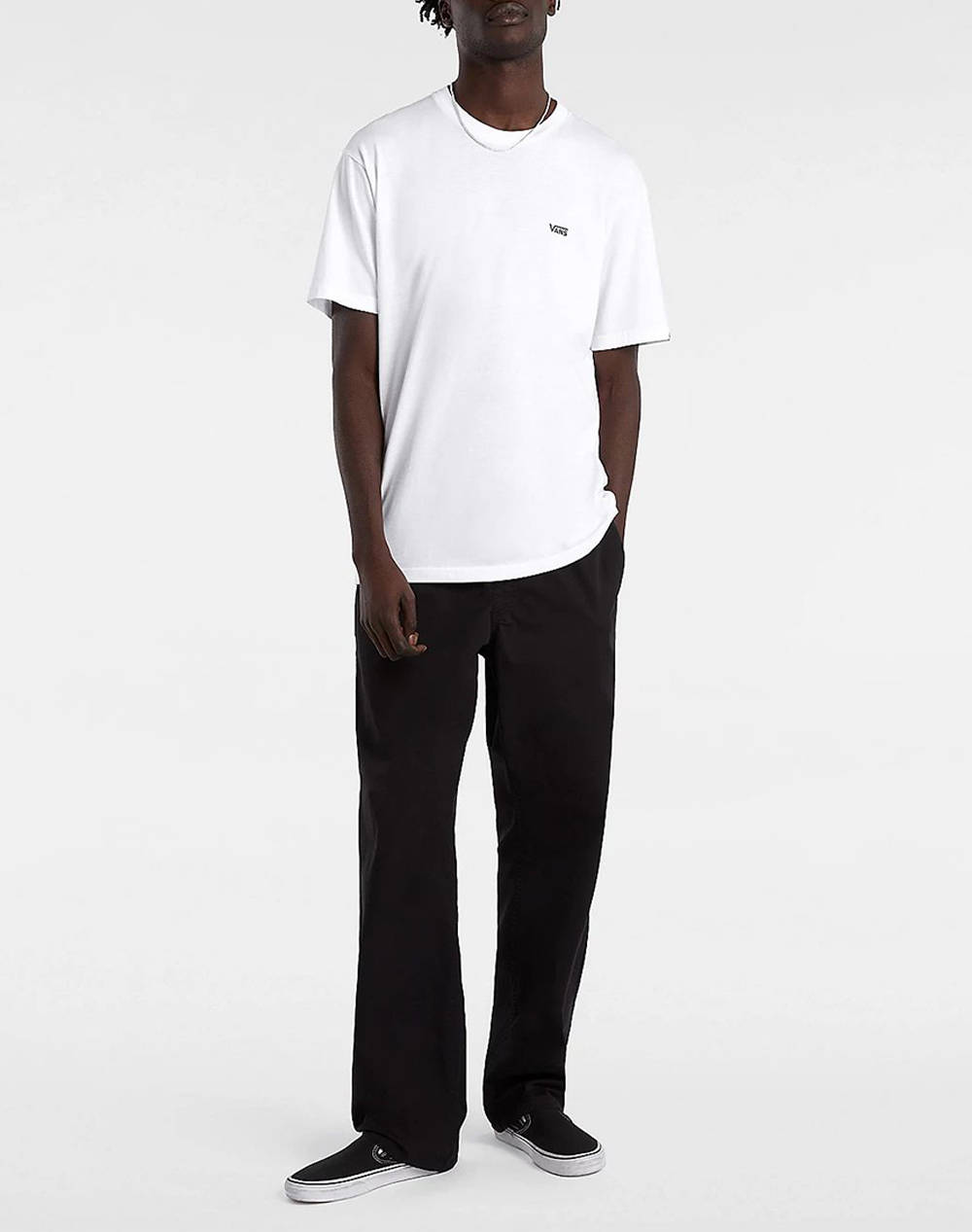 VANS LEFT CHEST LOGO TEE
