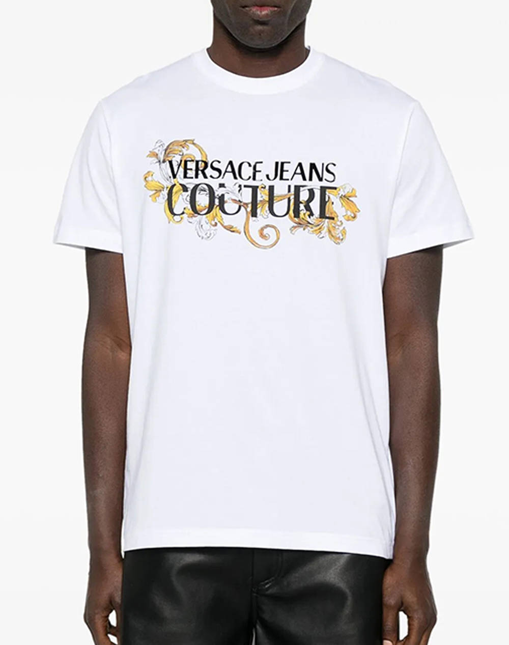 VERSACE JEANS 78GAHC05CJ01C 78UP600 S LOGO BAROQUE Мъжка тениска