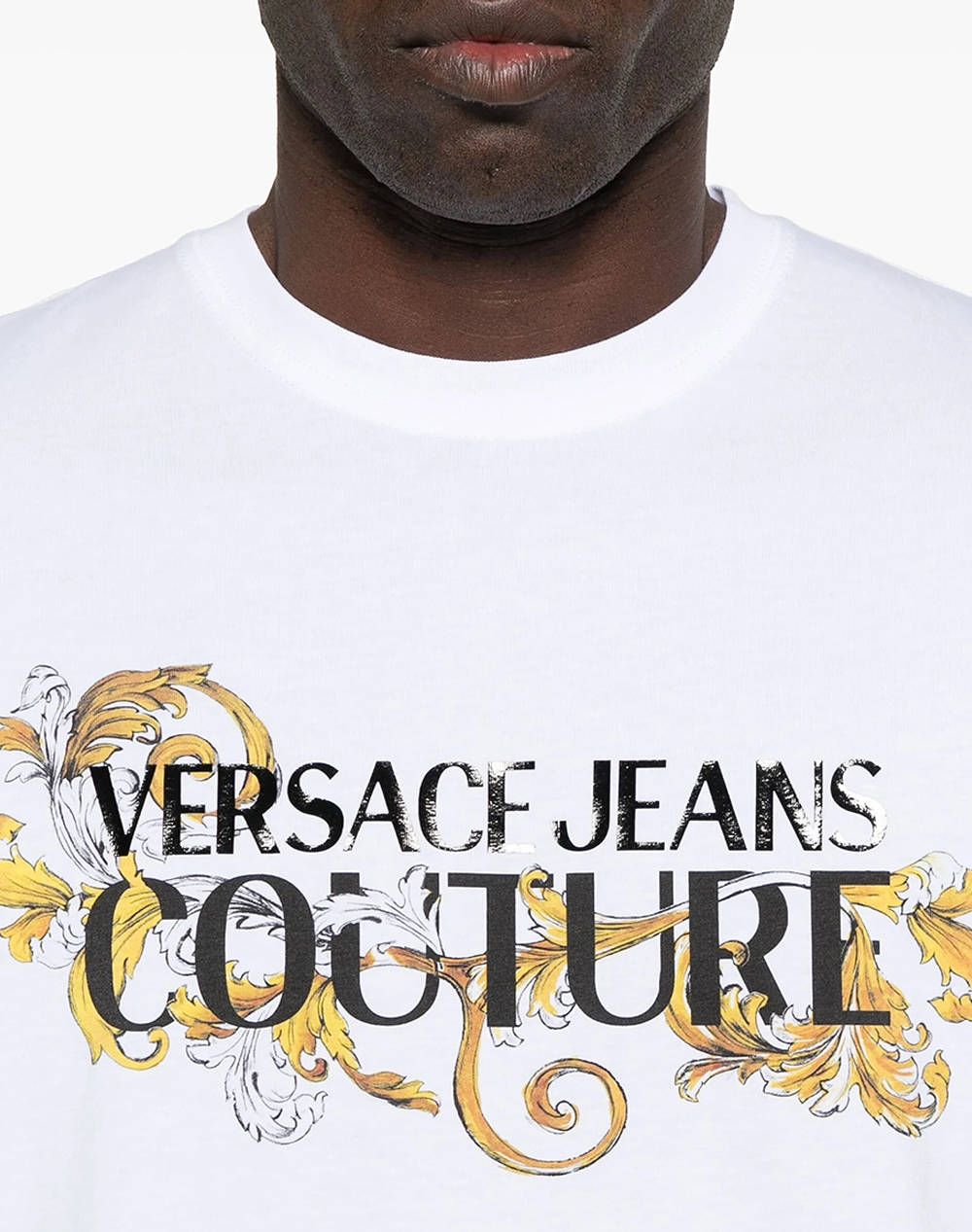 VERSACE JEANS 78GAHC05CJ01C 78UP600 S LOGO BAROQUE Мъжка тениска