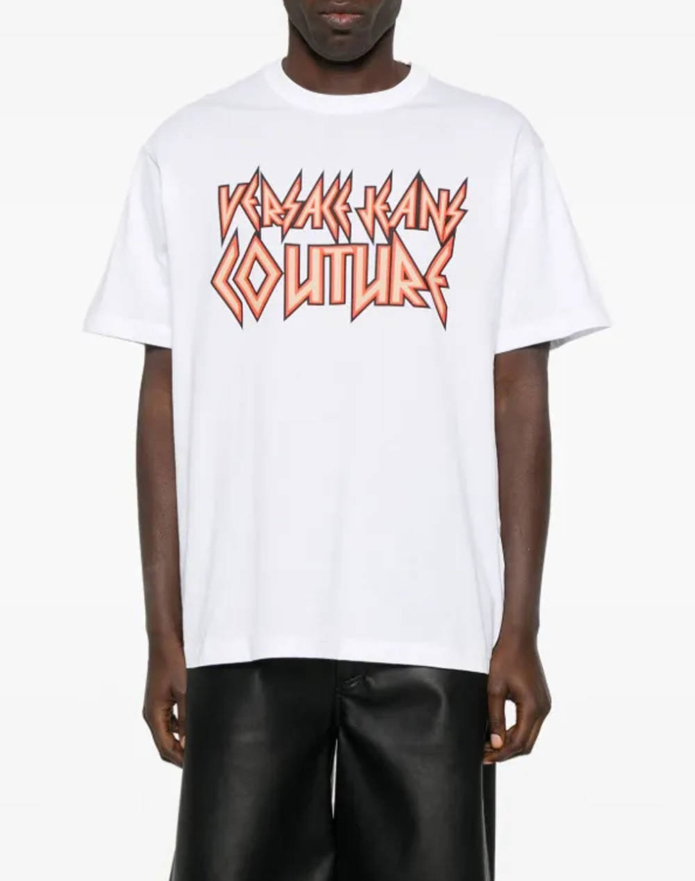 VERSACE JEANS 78GAHT03CJ00T 78UP601 R LOGO METAL Мъжка тениска
