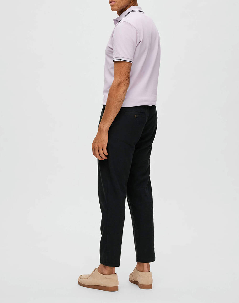 SELECTED SLH172-SLIMTAPE BRODY LINEN PANT NOOS