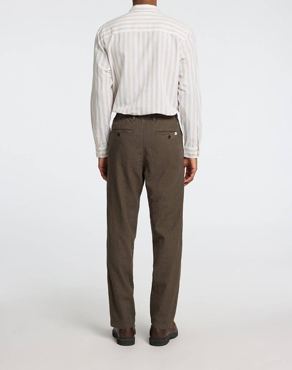 SELECTED SLH172-SLIMTAPE BRODY LINEN PANT NOOS