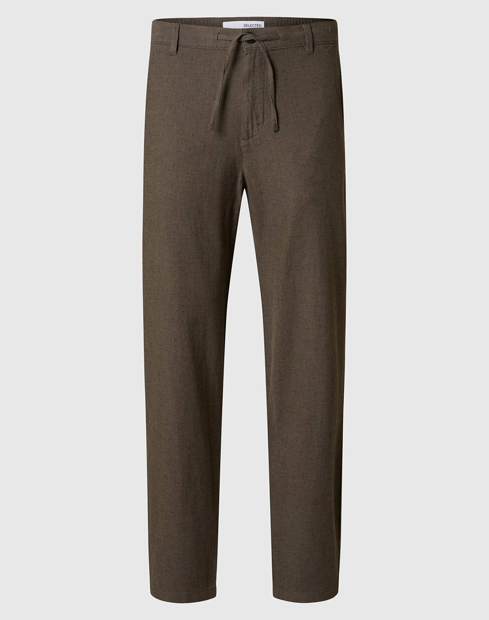 SELECTED SLH172-SLIMTAPE BRODY LINEN PANT NOOS